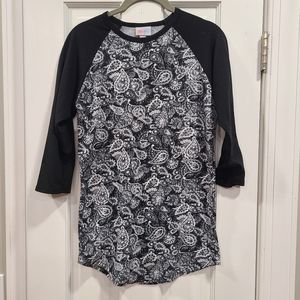🖤🤍 Lularoe Paisley Print Randy XS